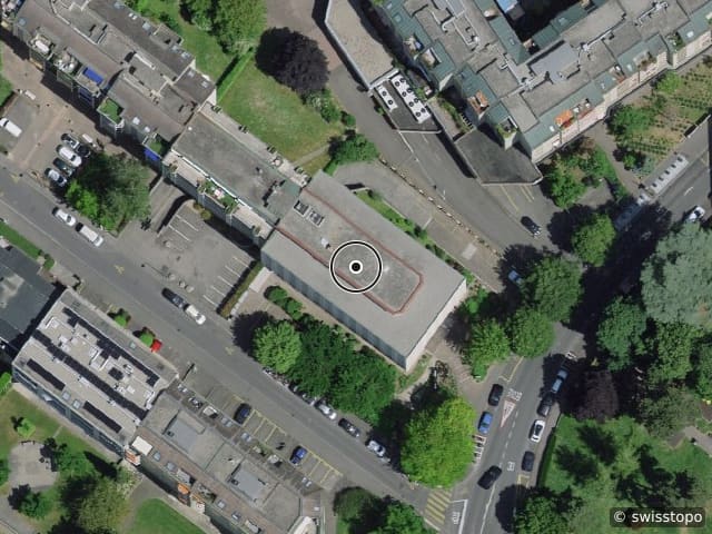 Luftbild Rue Jacques-Grosselin 8, Carouge
