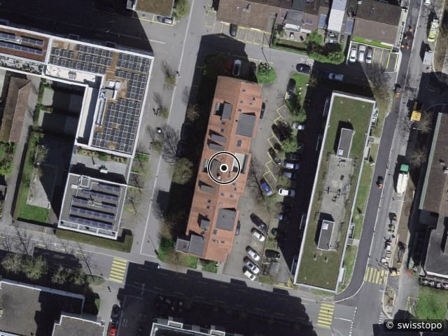 Luftbild Gubelstrasse 8b, Zug