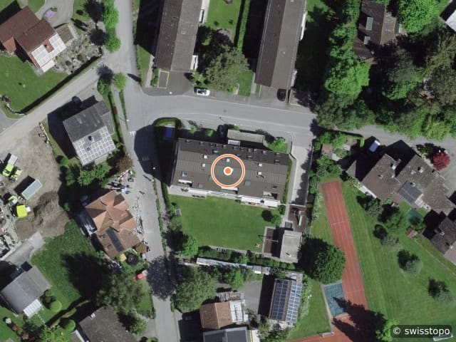 Luftbild Gutstrasse 2, Wangs