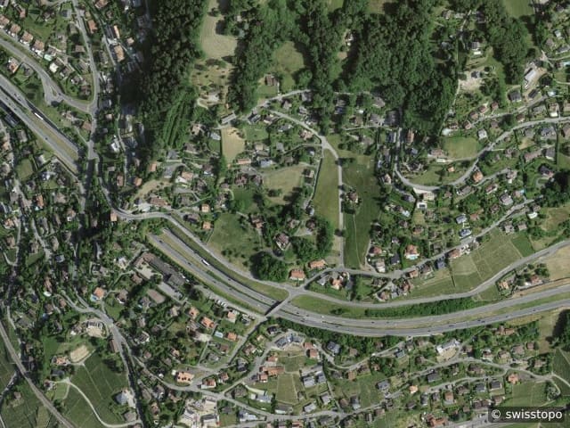 Luftbild Route du Signal 22, Grandvaux