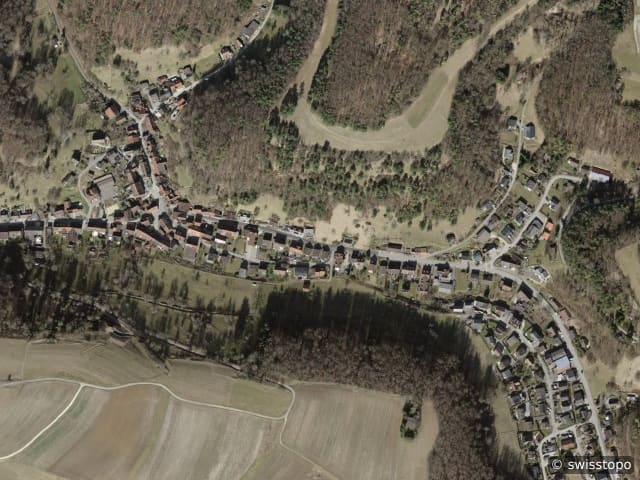 Luftbild Schaffhausen