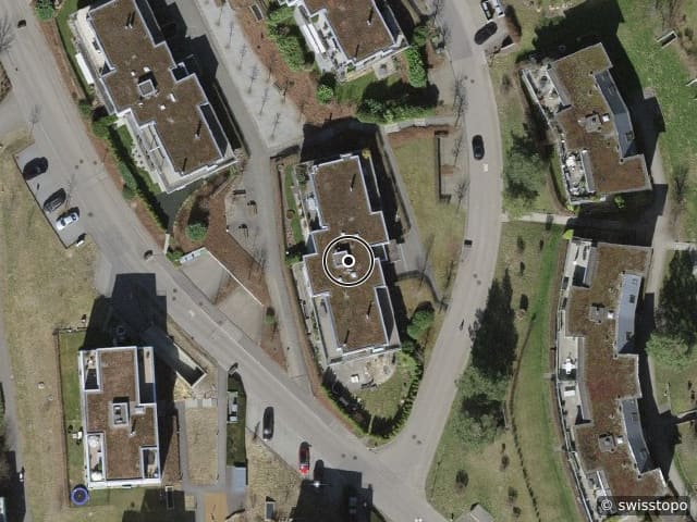 Luftbild In der Weid 1, Stallikon