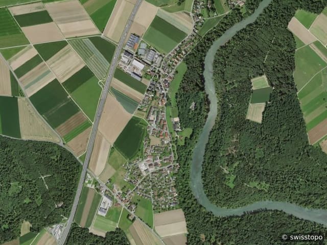 Luftbild Birrhard