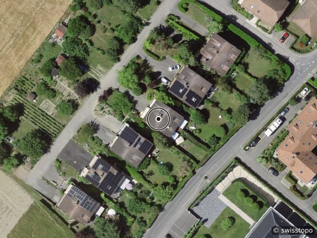 Luftbild Chemin des Bugnons 11, Dully