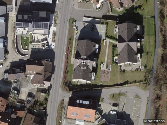 Luftbild Dorfstrasse 46a, Weisslingen