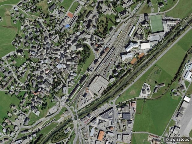 Luftbild Quadratscha 6, Samedan