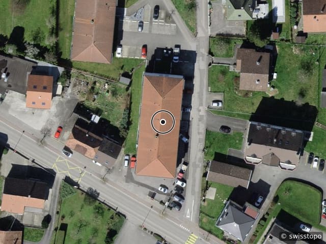 Luftbild Rue Paul-Montavon 1, Courgenay