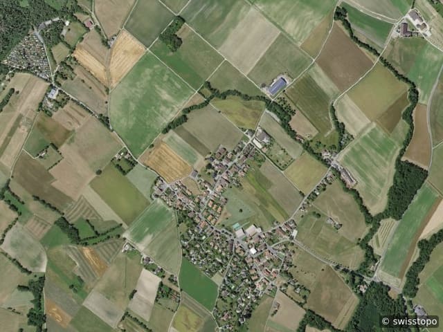 Luftbild: das Gebiet