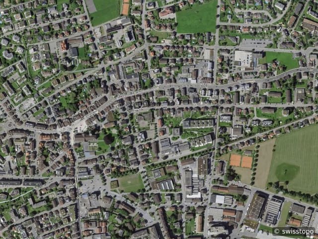Luftbild Gossau