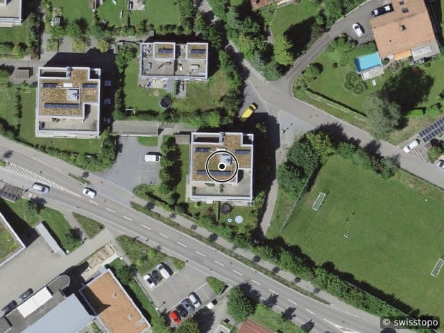 Luftbild Mühlenstrasse 56, St. Gallen