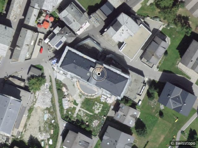 Luftbild Blomattenstrasse 2, Saas-Fee