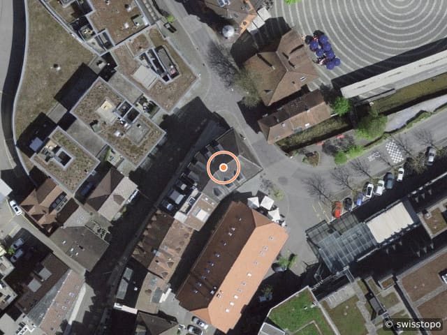 Luftbild Marktgasse 1, Langenthal
