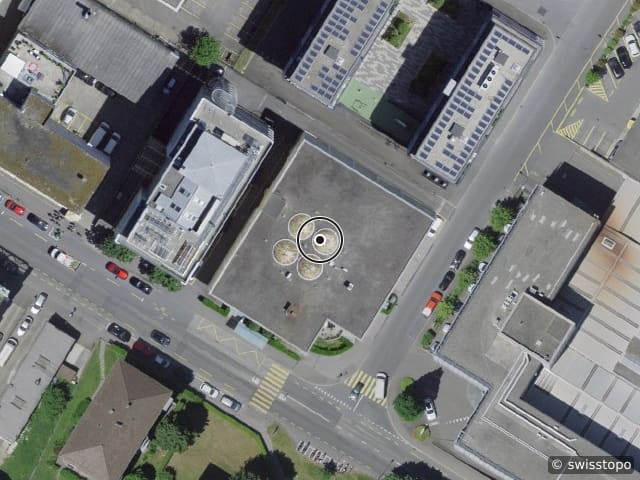 Luftbild Avenue de Longemalle 11, Lausanne