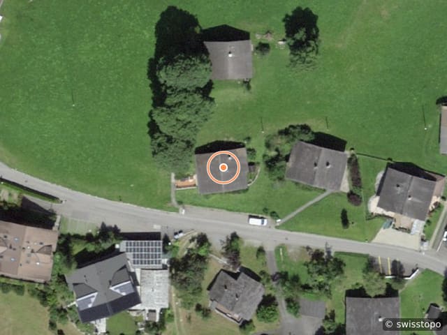 Luftbild der Lage – Bussalpstrasse 52, 3818 Grindelwald