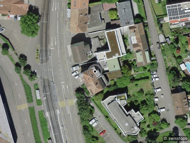 Luftbild Emil-Frey-Strasse 81, zentral