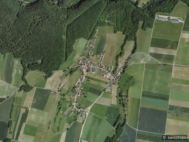 Luftbild Agiez