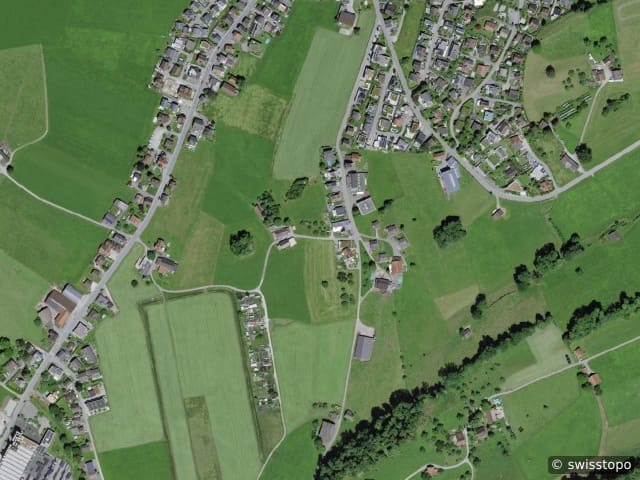 Luftbild Schönaustrasse 3, Benken (SG)