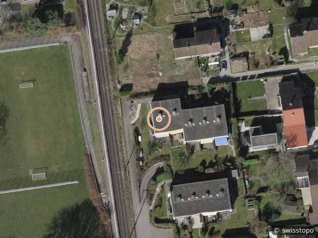 Luftbild Eibenweg 30, Winterthur