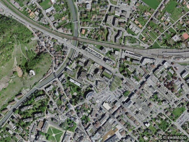 Luftbild valérianes 15, Martigny