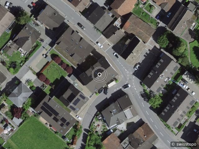 Luftbild Wangserstrasse 18, Mels