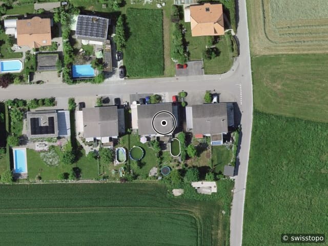 Luftbild Sägetstrasse 64, Tafers