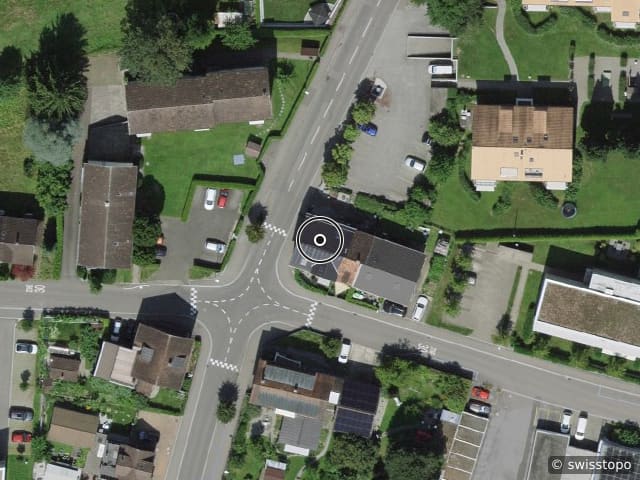 Luftbild Untere Bahnhofstrasse 28, Amriswil