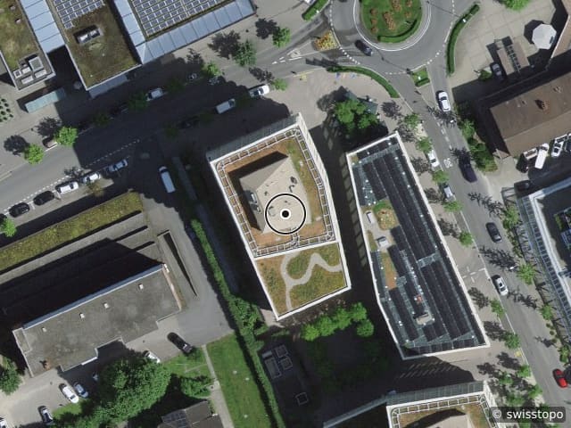 Luftbild Bahnhofstrasse 33, Sursee