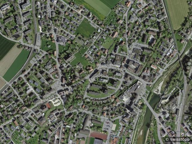 Luftbild Biberist