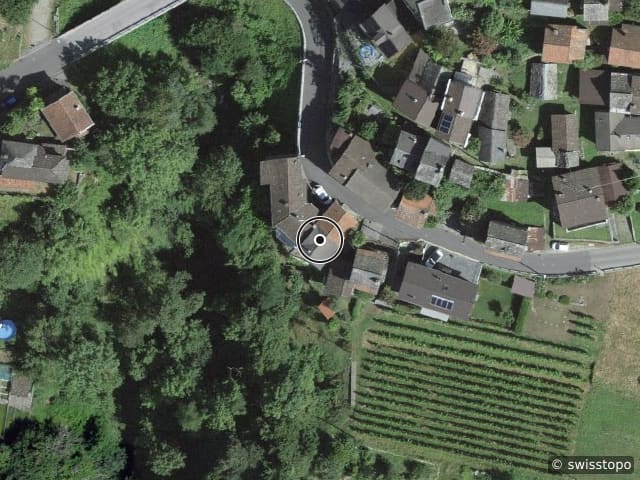 Luftbild Via Agarone 71, Agarone, Locarno, Lago Maggiore