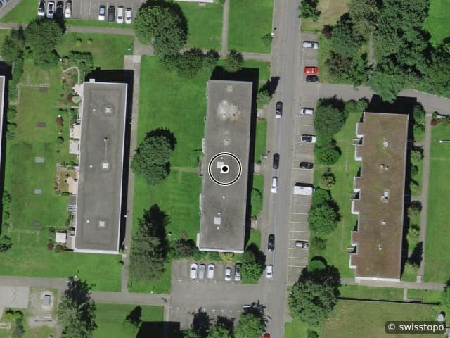 Luftbild der Lage – Alemannenstr. 9, 4106 Therwil