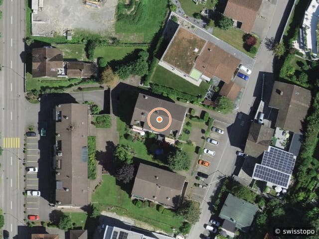Luftbild Hauptstrasse 25, Muhen