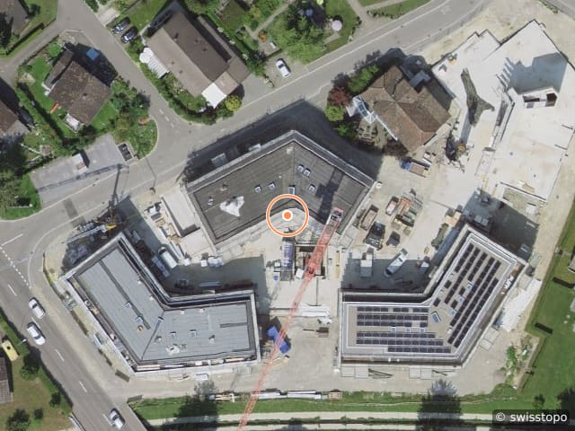 Luftbild Gaswerkstrasse 9, Weinfelden