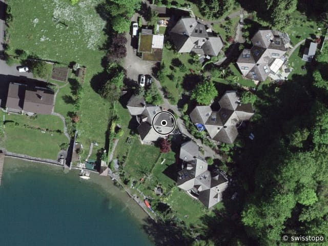 Luftbild Haus am See 14, Weesen