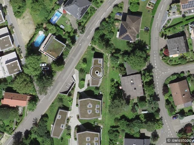 Luftbild Bleumattstrasse 24h, Gipf-Oberfrick