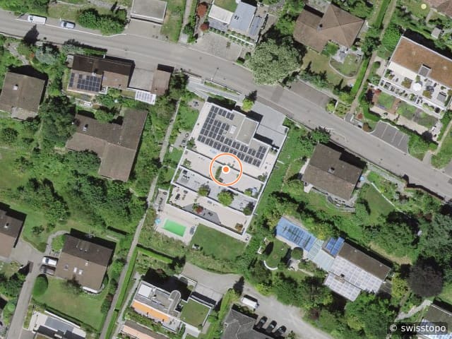 Luftbild Rebbergstrasse 53, Wettingen