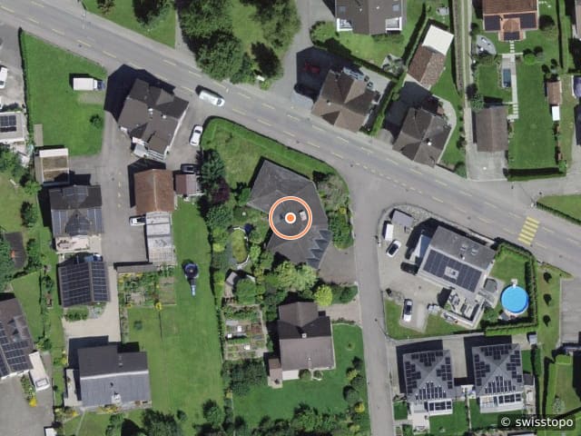 Luftbild Baumgartenstrasse 1, Niederuzwil
