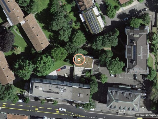 Luftbild Grenzacherstrasse 69, 4058 Basel