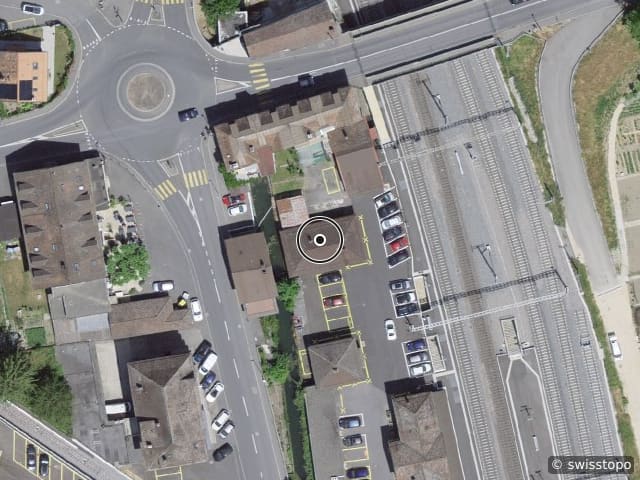 Vista aerea della posizione – Route de Gollion 5, 1305 Penthalaz