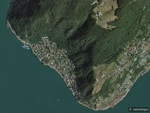 Luftbild: das Gebiet