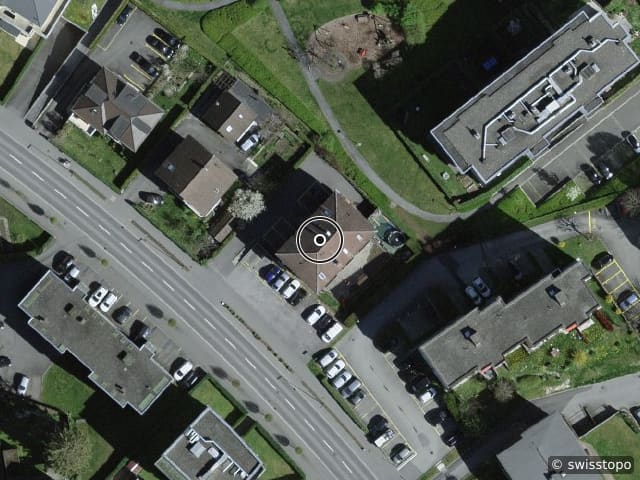 Luftbild Avenue de l'Europe 43, Monthey