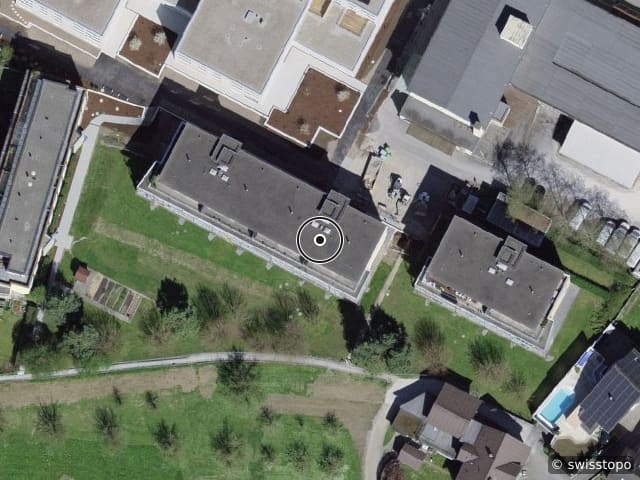 Luftbild der Lage – Zürcherstrasse 25, 8854 Siebnen