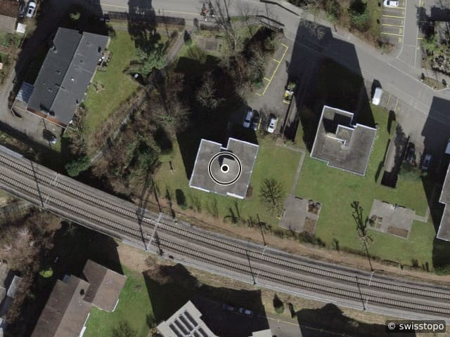Luftbild Alte Landstrasse 26, Meilen
