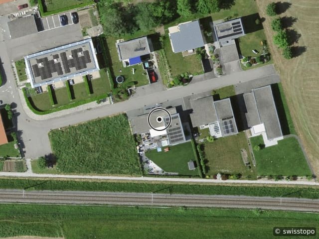 Luftbild Impasse du Gros Pra 34, Grolley