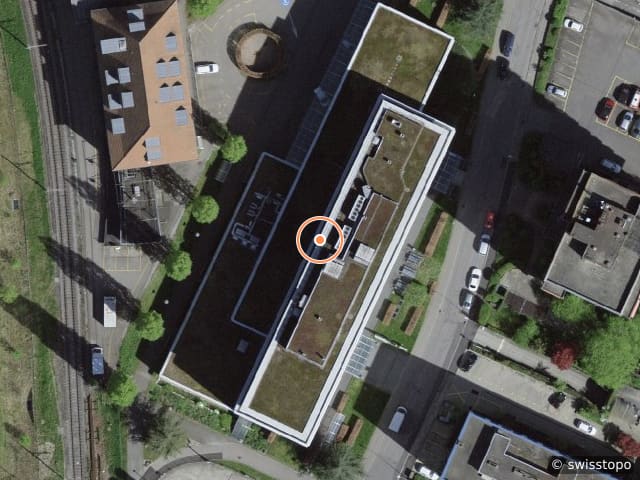 Luftbild Waldeggstrasse 37, m²