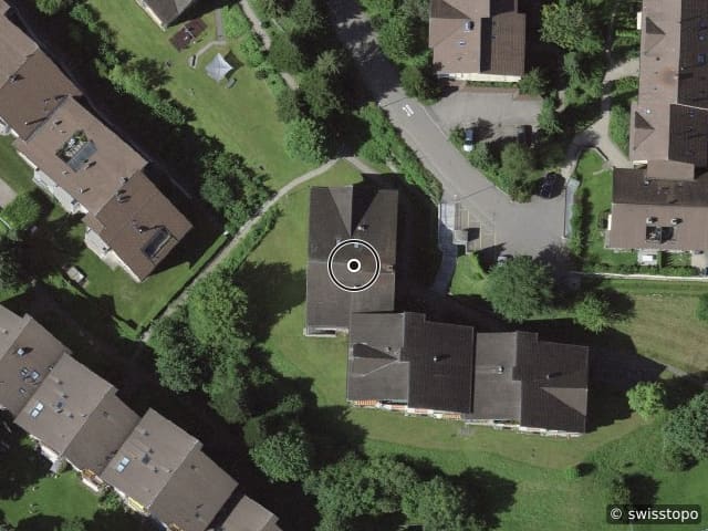 Vista aerea della posizione – Johannes-Baumann-Strasse 4, 9100 Herisau