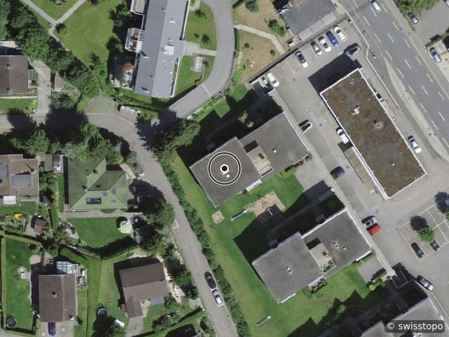 Luftbild St. Gallerstrasse 4b, Wittenbach