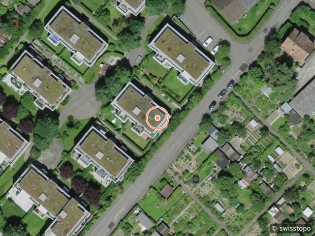 Luftbild Lettenweg 10, Binningen