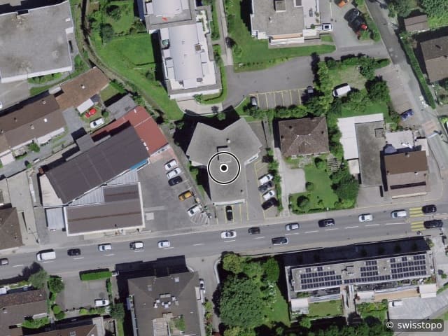 Luftbild Via San Gottardo 133, Minusio