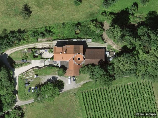 Vista aerea della posizione – Heulenhof 2, 4114 Mariastein