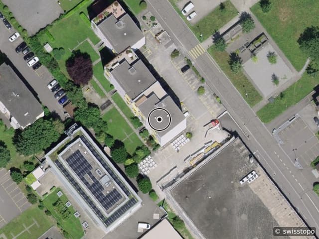 Luftbild Zentrumstrasse 1, Kleindöttingen